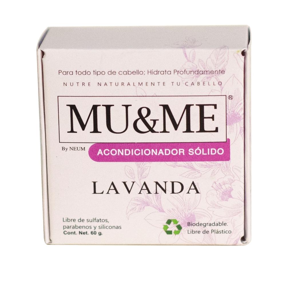 Acondicionador Sólido MU&ME | Lavanda | 60 gramos