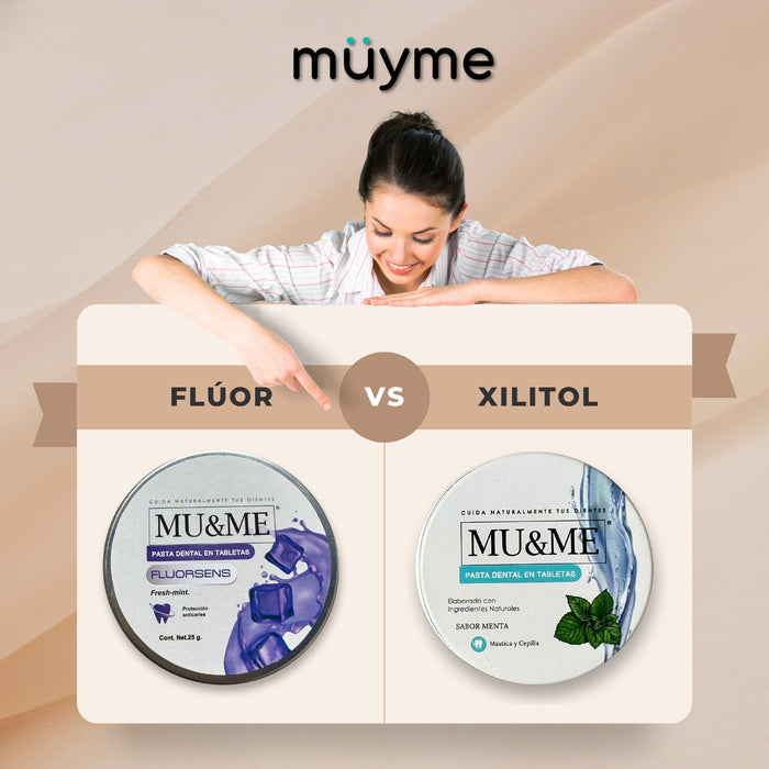 Flúor vs. Xilitol: Descubre Cuál es la Pastilla Dental Perfecta para Ti