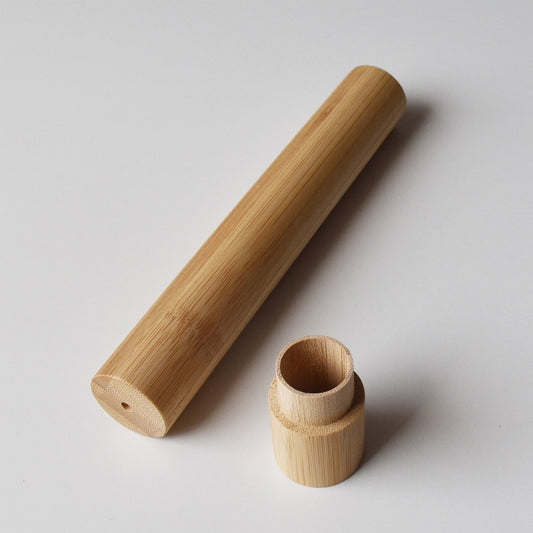 BAMBOO TOOTHBRUSH CASE