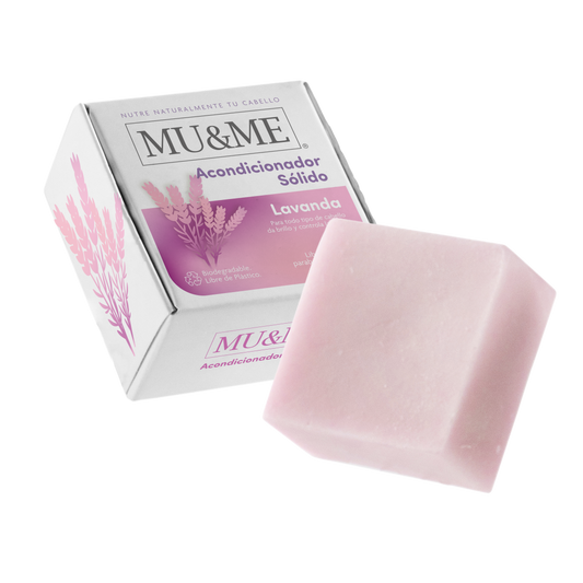 Acondicionador Sólido MU&ME | Lavanda | 60 gramos