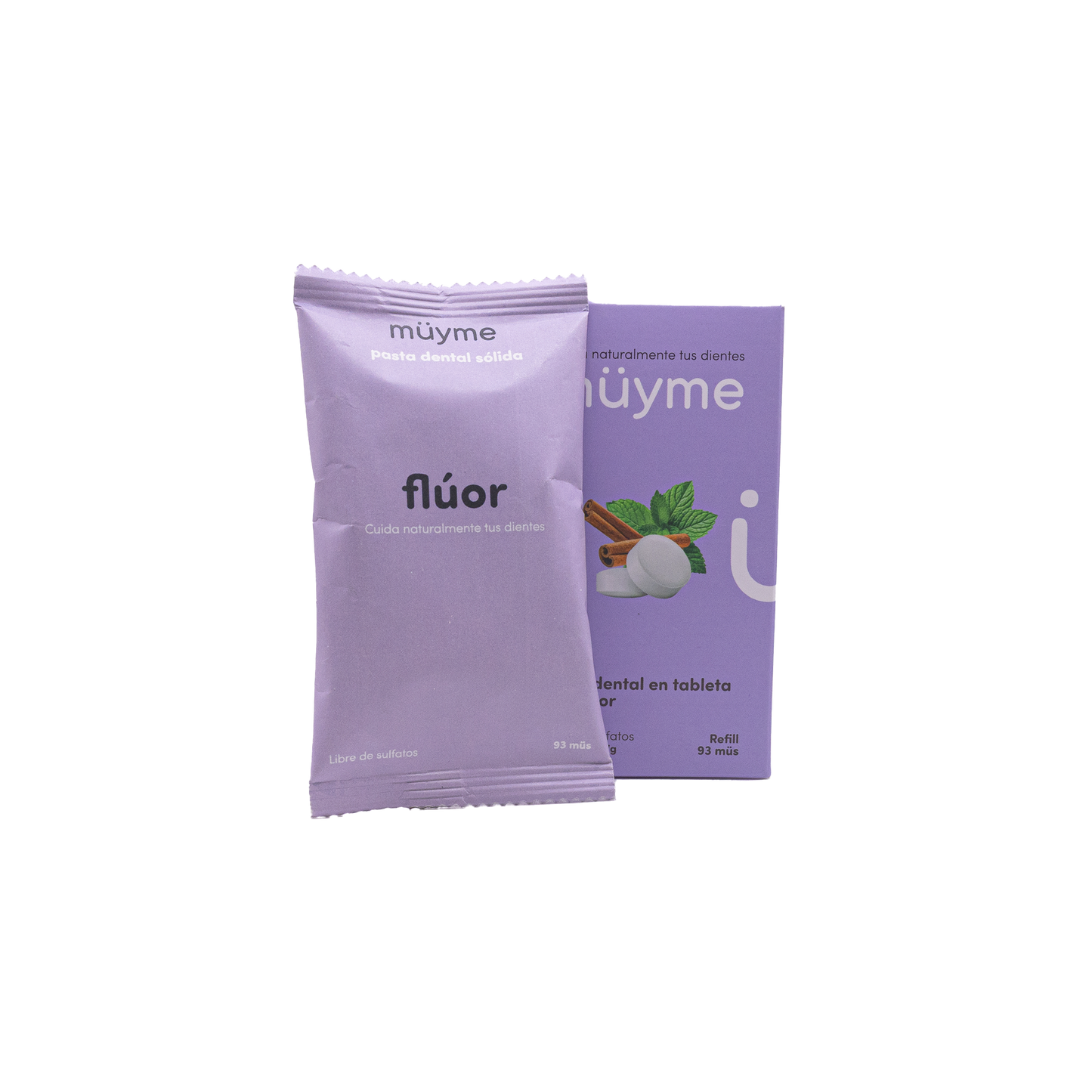 Pasta Dental en Tabletas con Flúor | Refill