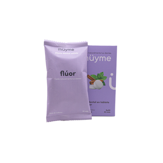 Pasta Dental en Tabletas con Flúor | Refill