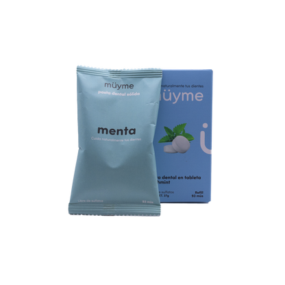 Pasta Dental en Tabletas con Xilitol | Refill