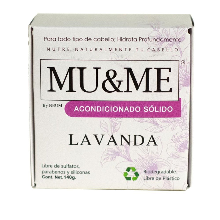 MU&amp;ME Solid Conditioner | Lavender | 140 grams