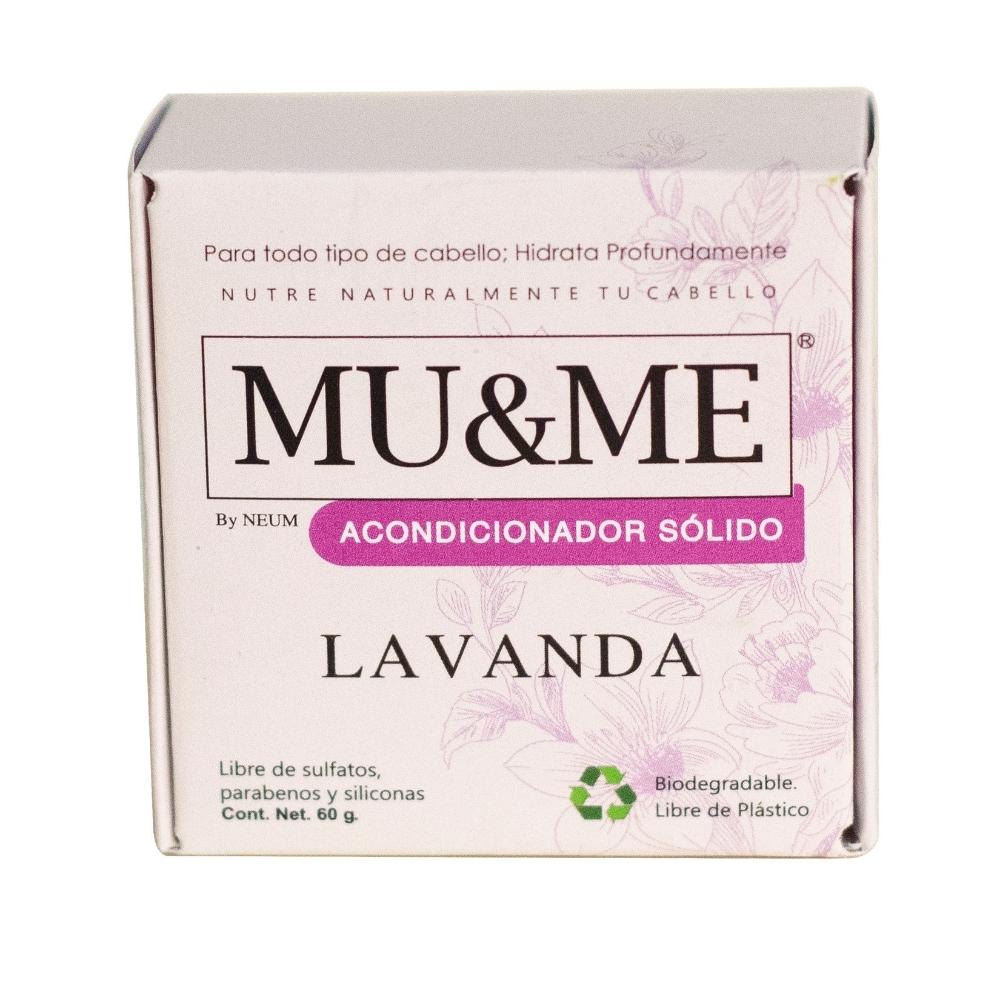 MU&amp;ME Solid Conditioner | Lavender | 60 grams