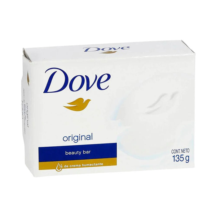 Jabón en barra de tocador Dove original 135 gramos
