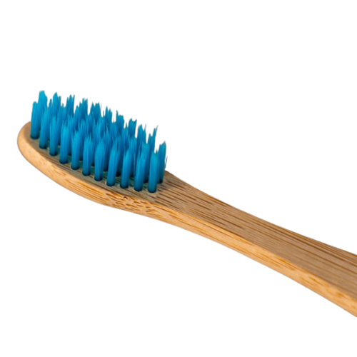 Bamboo Toothbrush for Kids | Medium Bristles | Blue